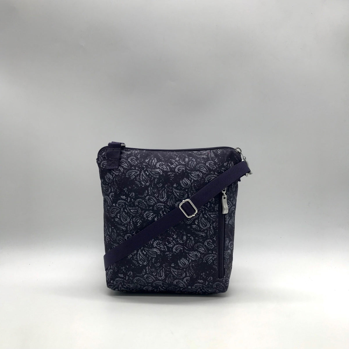 Baggallini Midnight Blossom Print Nylon Crossbody