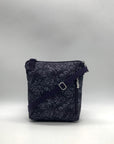 Baggallini Midnight Blossom Print Nylon Crossbody