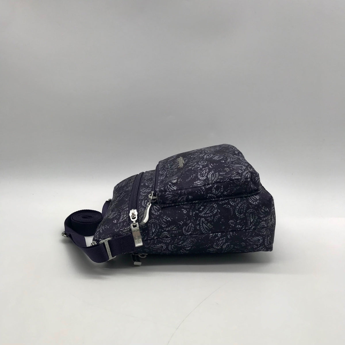 Baggallini Midnight Blossom Print Nylon Crossbody