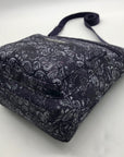 Baggallini Midnight Blossom Print Nylon Crossbody