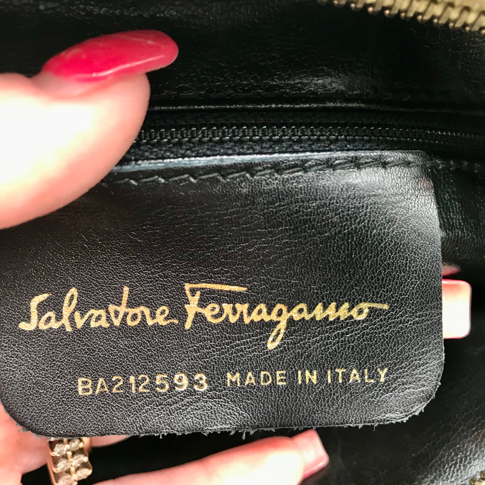 Salvatore Ferragamo Light Green Suede Fancini Shoulder Bag