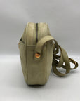 Salvatore Ferragamo Light Green Suede Fancini Shoulder Bag