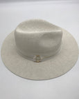 I.N.C. International Concepts White Knit Paper Panama Hat