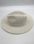 I.N.C. International Concepts White Knit Paper Panama Hat