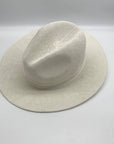 I.N.C. International Concepts White Knit Paper Panama Hat