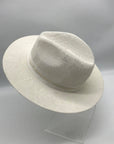 I.N.C. International Concepts White Knit Paper Panama Hat