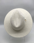 I.N.C. International Concepts White Knit Paper Panama Hat