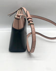 Kate Spade Black & Light Pink Colorblock Leather Jeanne Crossbody