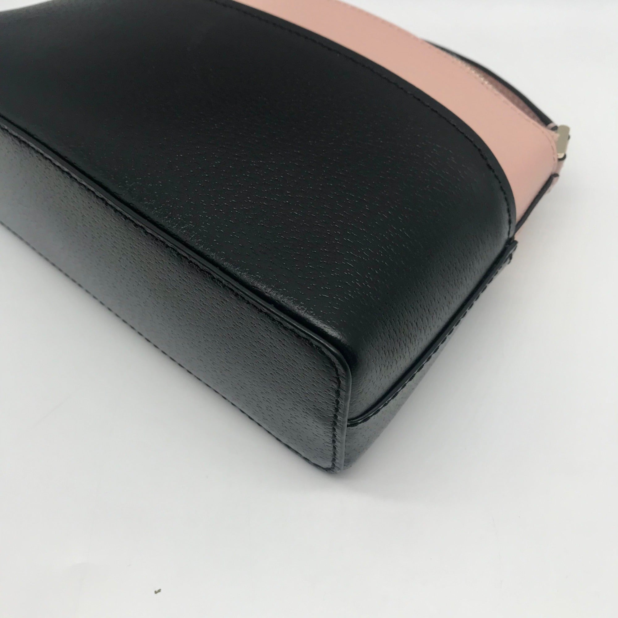 Kate Spade Black &amp; Light Pink Colorblock Leather Jeanne Crossbody
