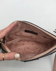 Kate Spade Black & Light Pink Colorblock Leather Jeanne Crossbody