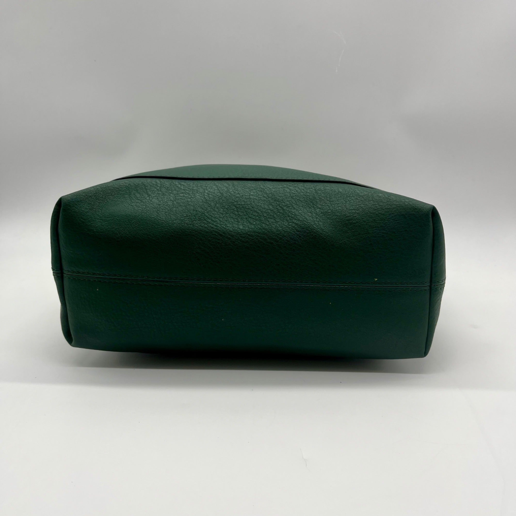 Lauren Conrad Green Leather Tote Bag
