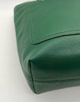 Lauren Conrad Green Leather Tote Bag