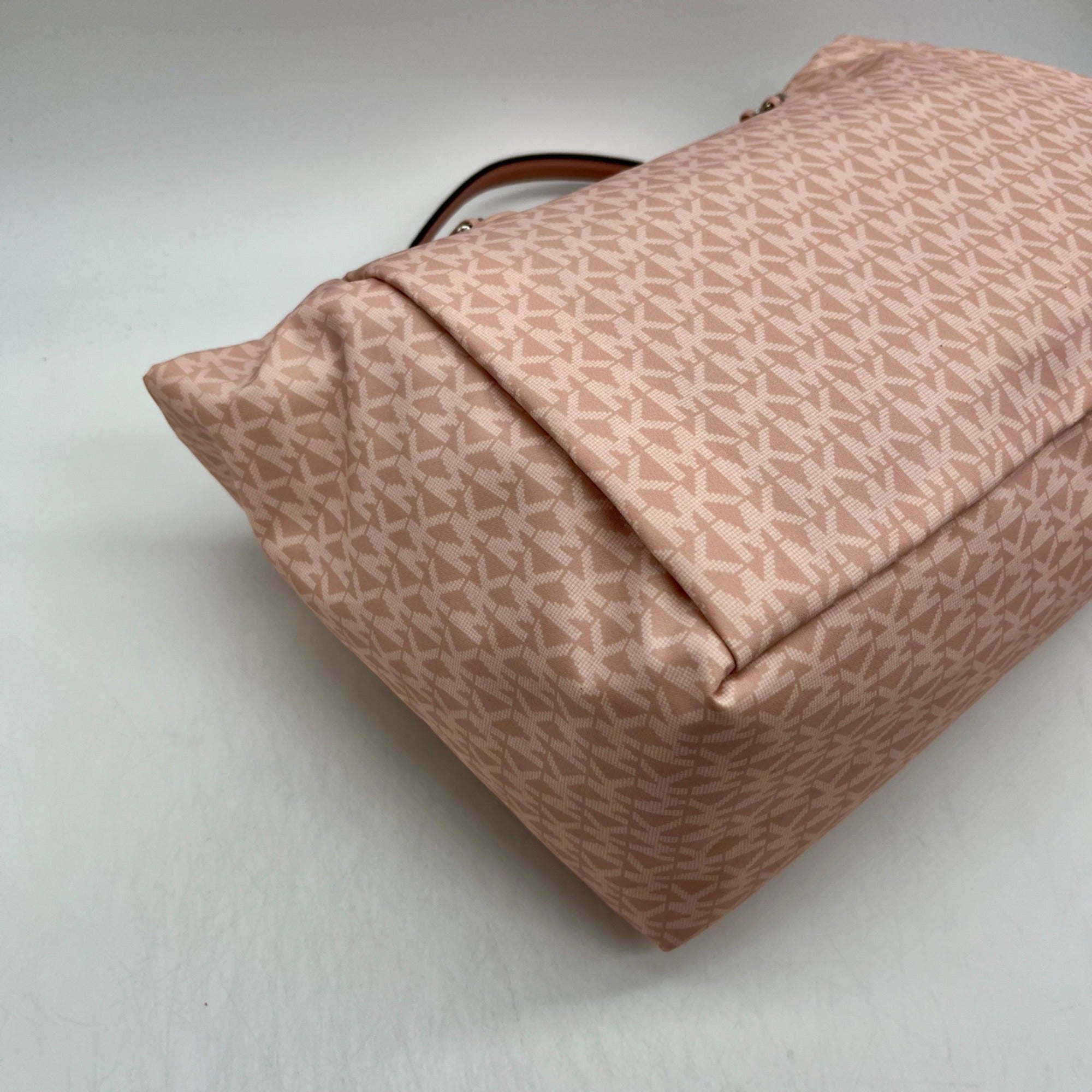 Michael Kors Pink Georgia Extra Large Top Zip Tote Bag