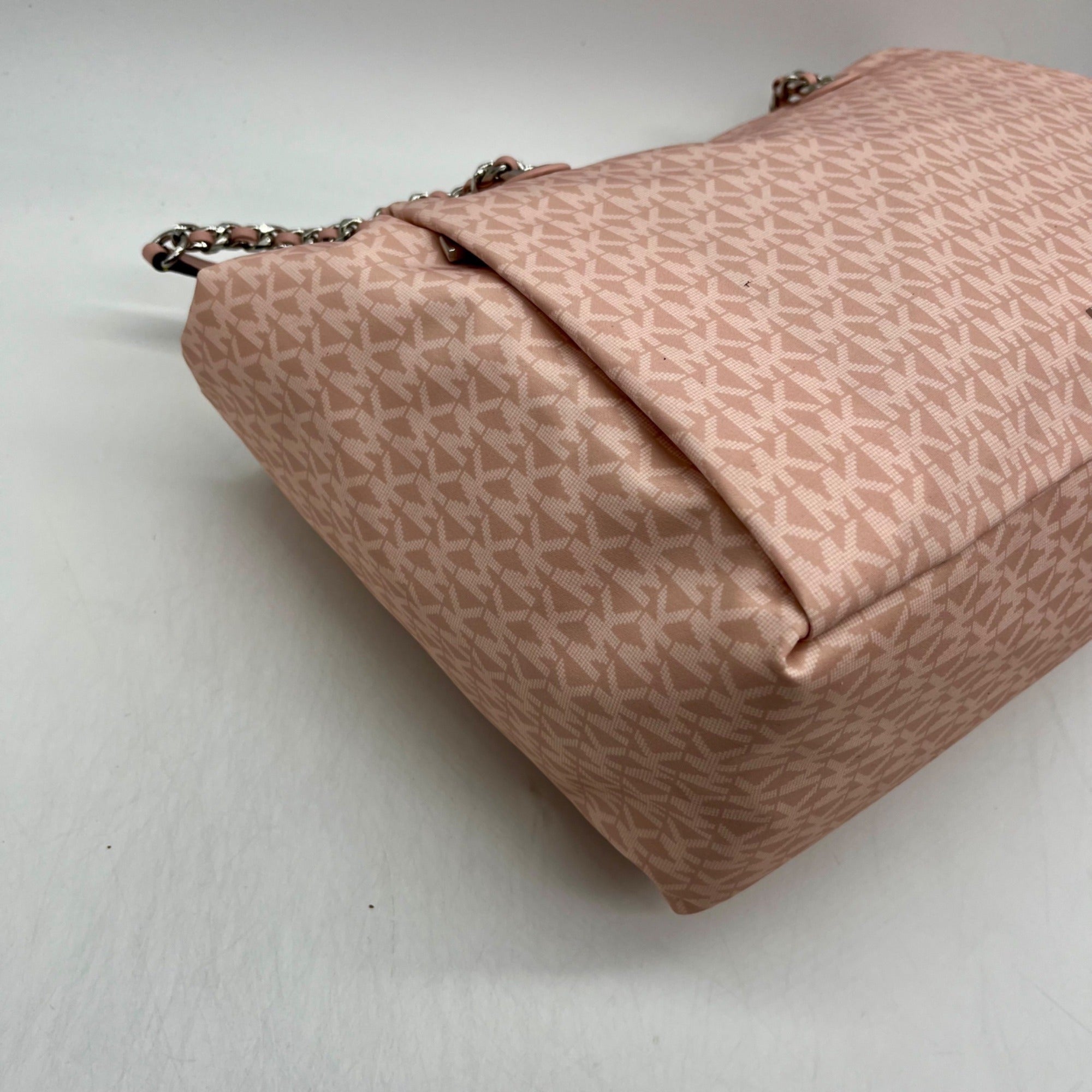 Michael Kors Pink Georgia Extra Large Top Zip Tote Bag