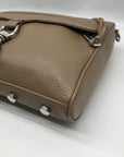 Rebecca Minkoff Taupe Pebbled Leather Mac Crossbody Bag
