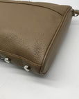 Rebecca Minkoff Taupe Pebbled Leather Mac Crossbody Bag