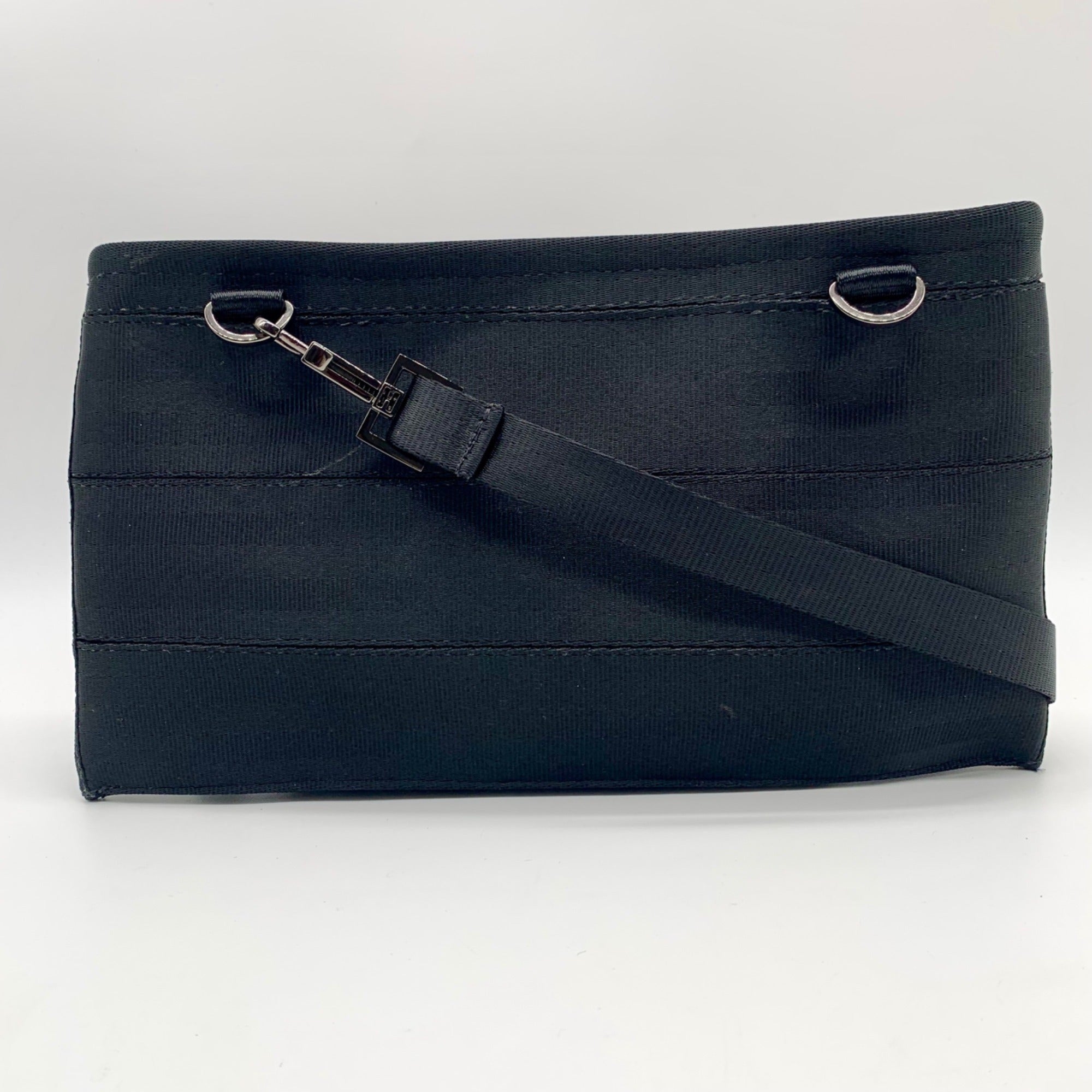 Harveys Black Fabric Seatbelt Bag