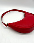Kate Spade Red Pebbled Leather Shoulder Bag
