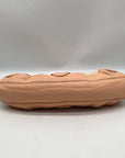 Zac Posen Cream & Tan Z Clutch