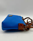 Dooney & Bourke Kirby Robin Blue Smooth Leather Crossbody Bag