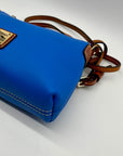 Dooney & Bourke Kirby Robin Blue Smooth Leather Crossbody Bag