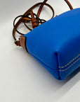 Dooney & Bourke Kirby Robin Blue Smooth Leather Crossbody Bag