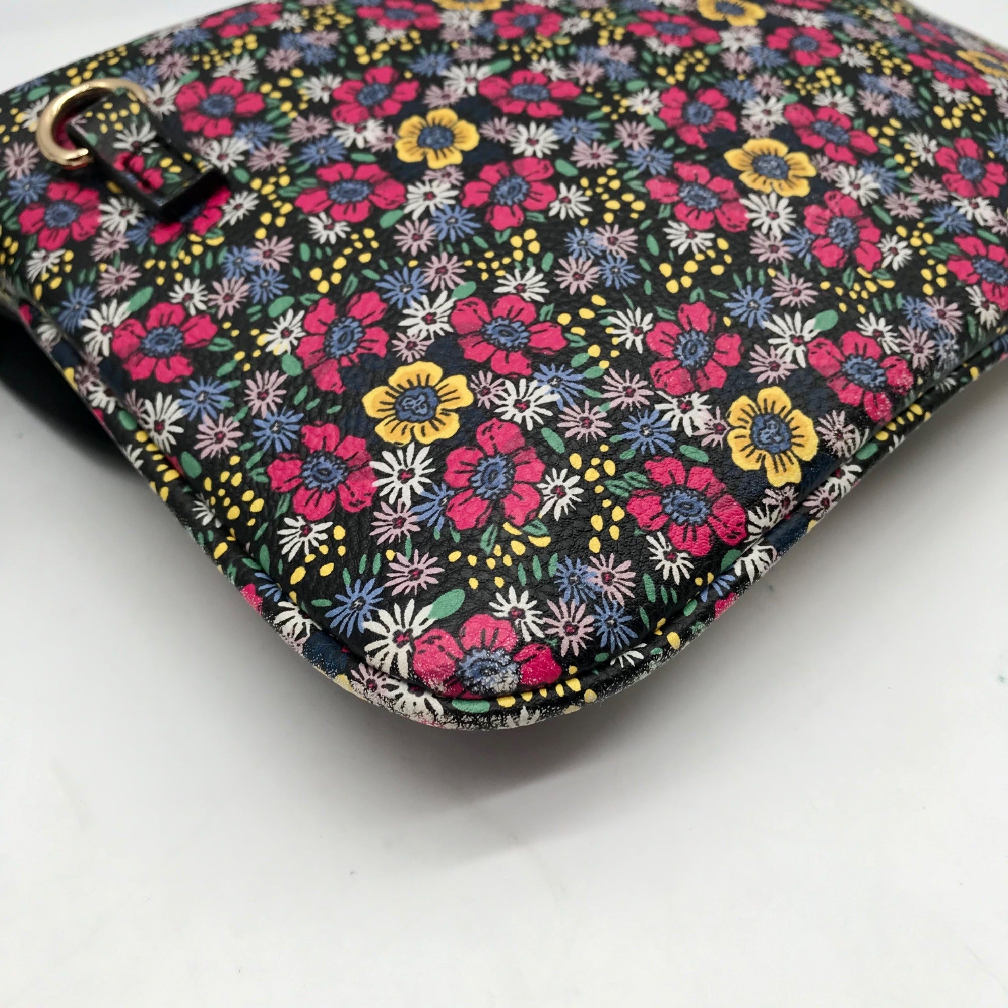 Betsy Johnson Multicolor Frenchie Puppy Crossbody Bag With Wallet