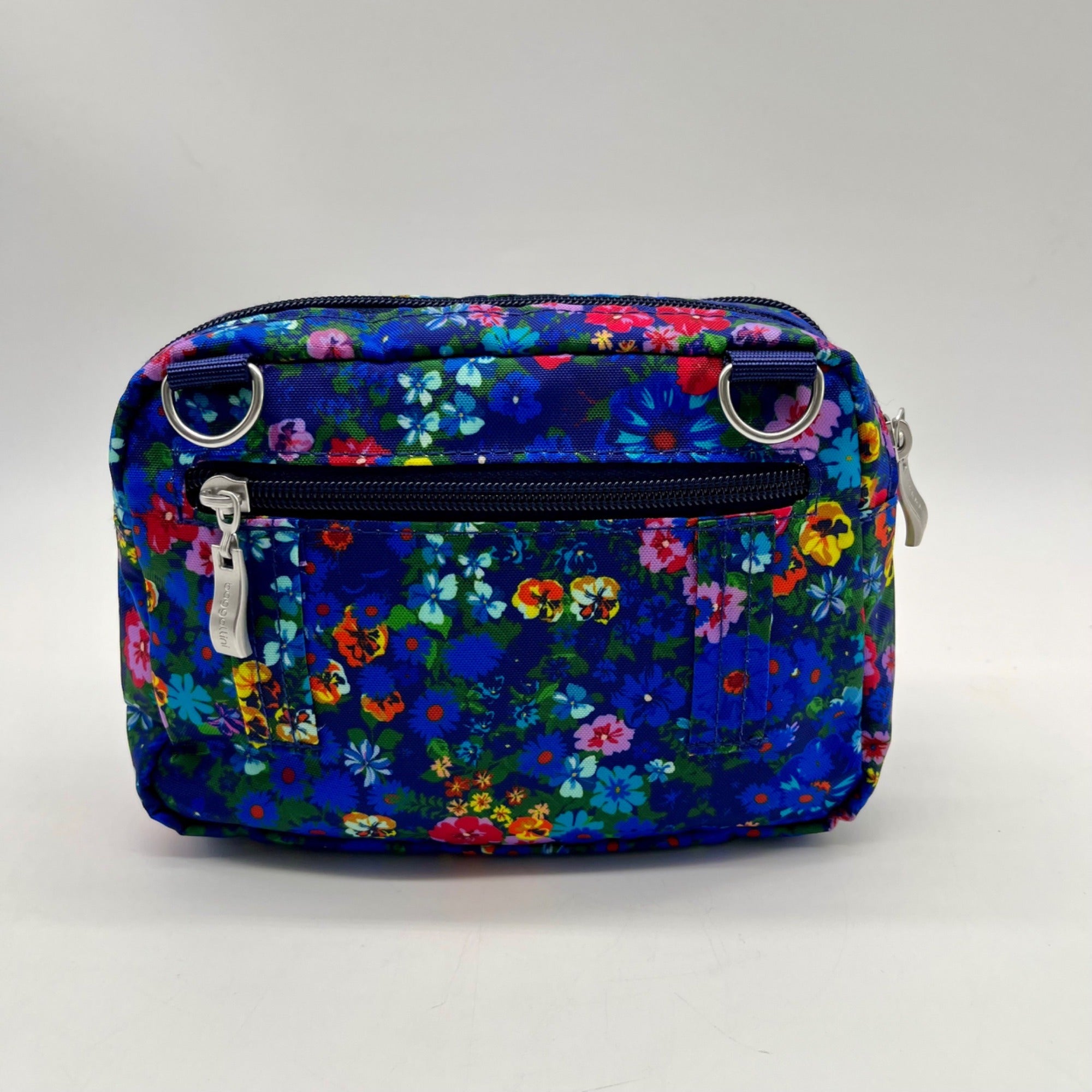 Baggallini Blue Triple Zip Bag