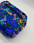 Baggallini Blue Triple Zip Bag