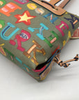 Dooney & Bourke Green Pebbled Grain leather Doodle Shoulder Bag