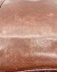 Marino Orlandi Brown Leather Satchel Bag