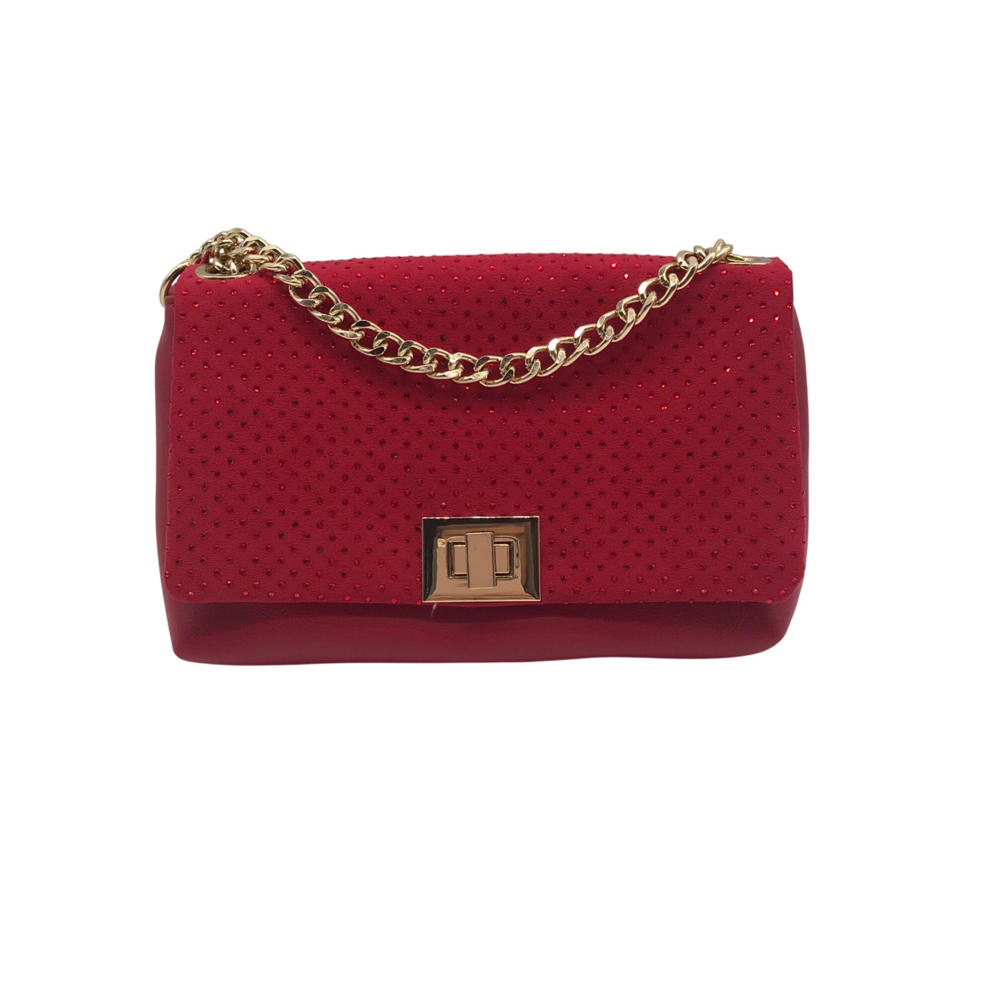 I.N.C. International Concepts Red Pepper Ajae Quilted Crossbody