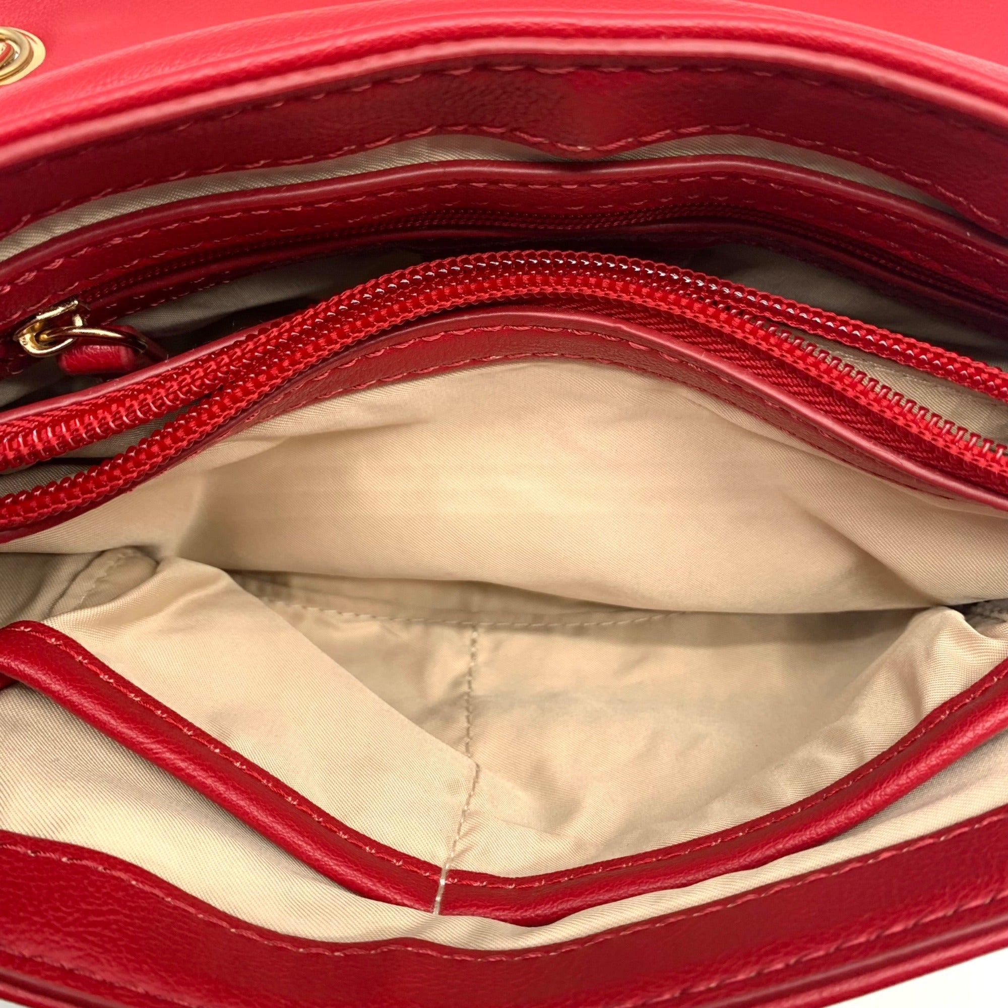 I.N.C. International Concepts Red Pepper Ajae Quilted Crossbody