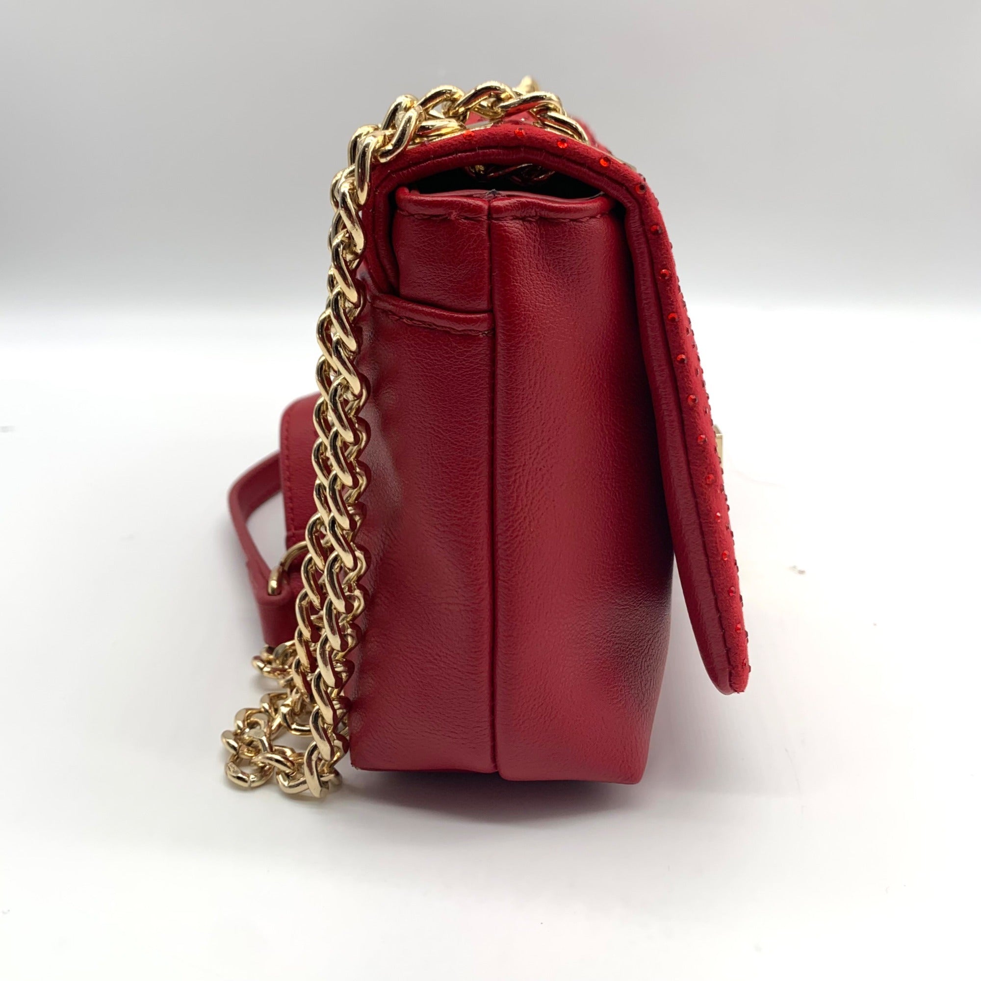I.N.C. International Concepts Red Pepper Ajae Quilted Crossbody