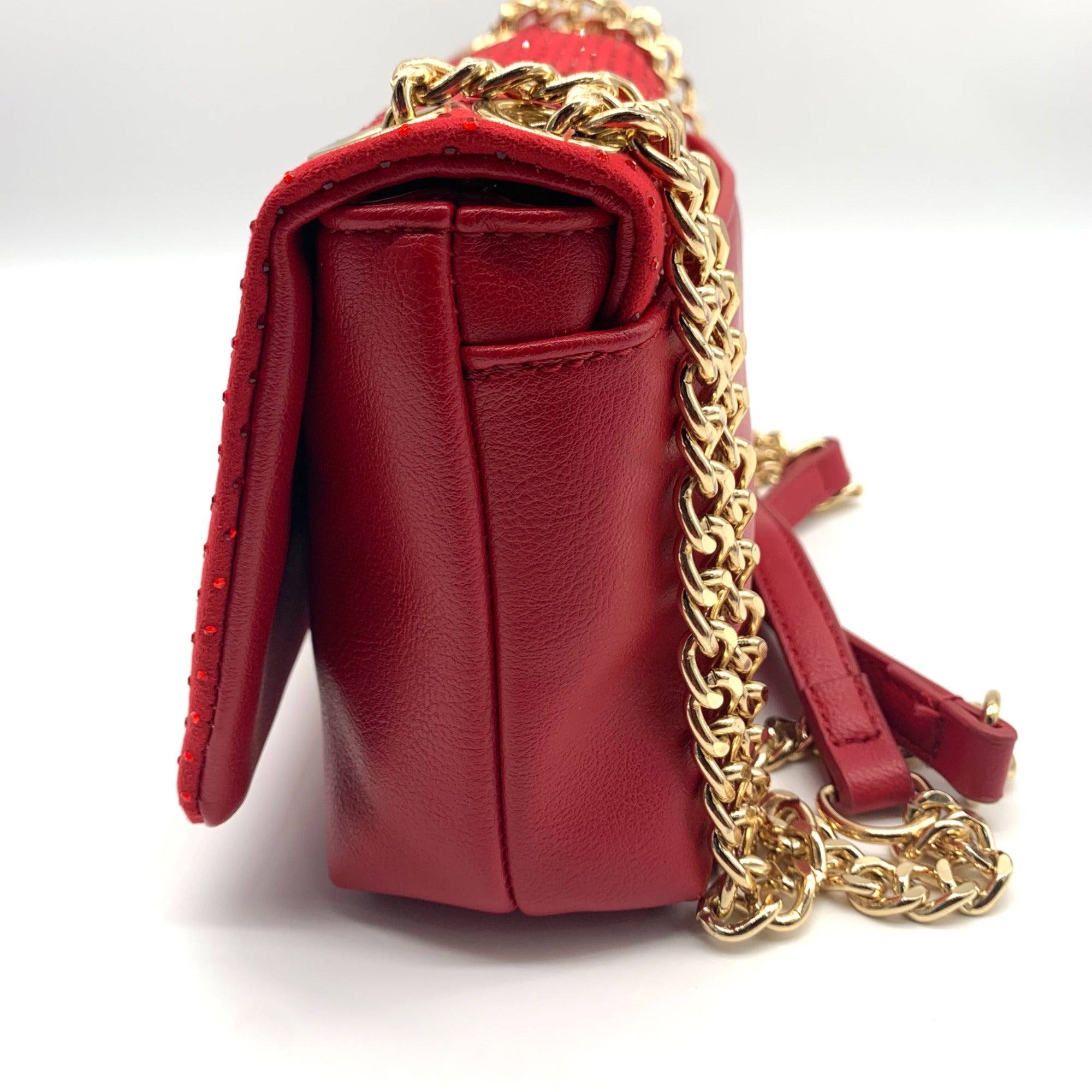 I.N.C. International Concepts Red Pepper Ajae Quilted Crossbody