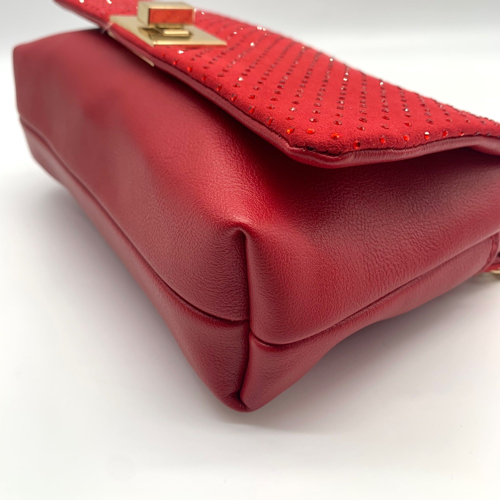 I.N.C. International Concepts Red Pepper Ajae Quilted Crossbody