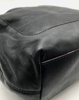Kate Spade Black Leather Joison Delancy Street Noel Satchel Bag
