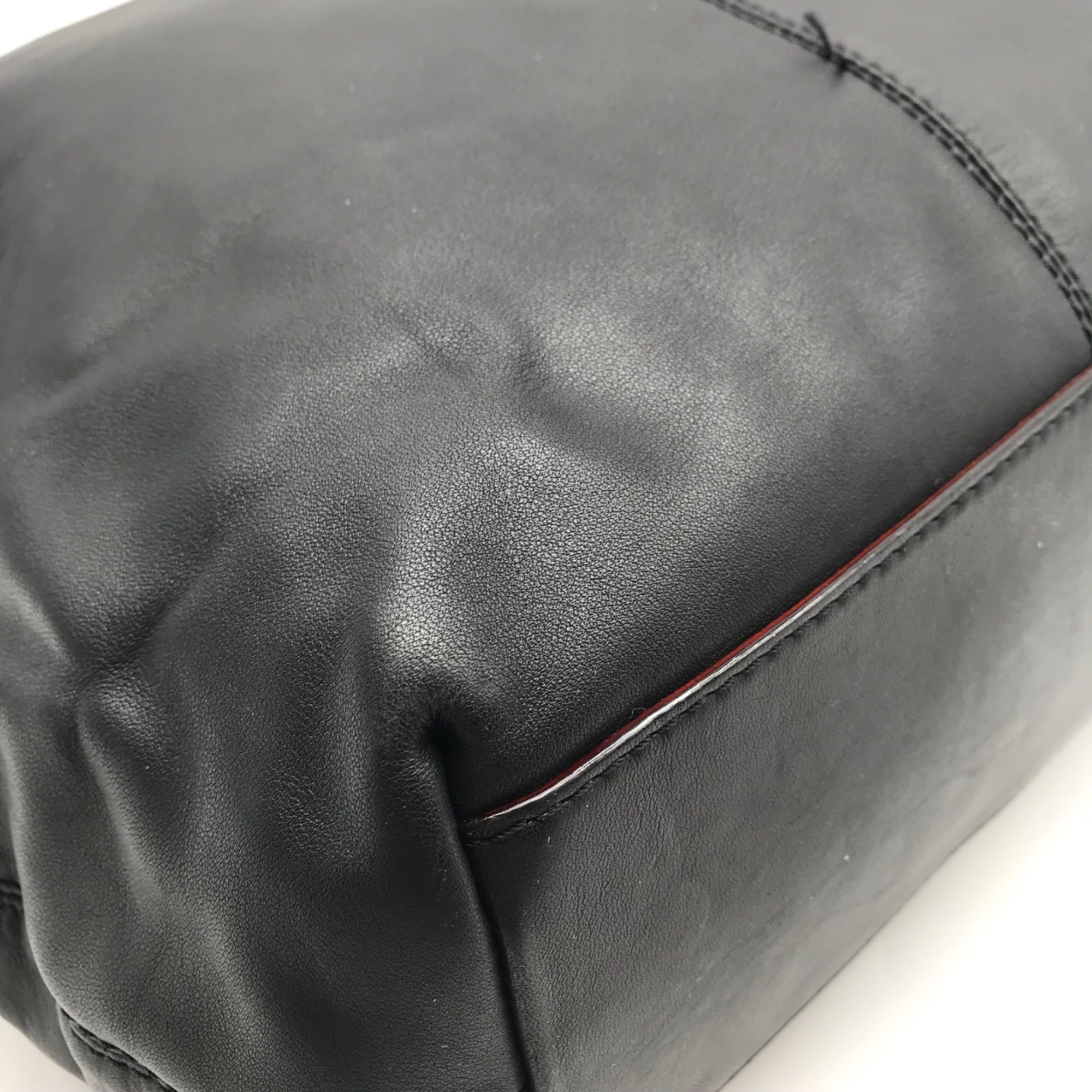 Kate Spade Black Leather Joison Delancy Street Noel Satchel Bag