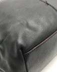 Kate Spade Black Leather Joison Delancy Street Noel Satchel Bag