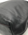 Kate Spade Black Leather Joison Delancy Street Noel Satchel Bag