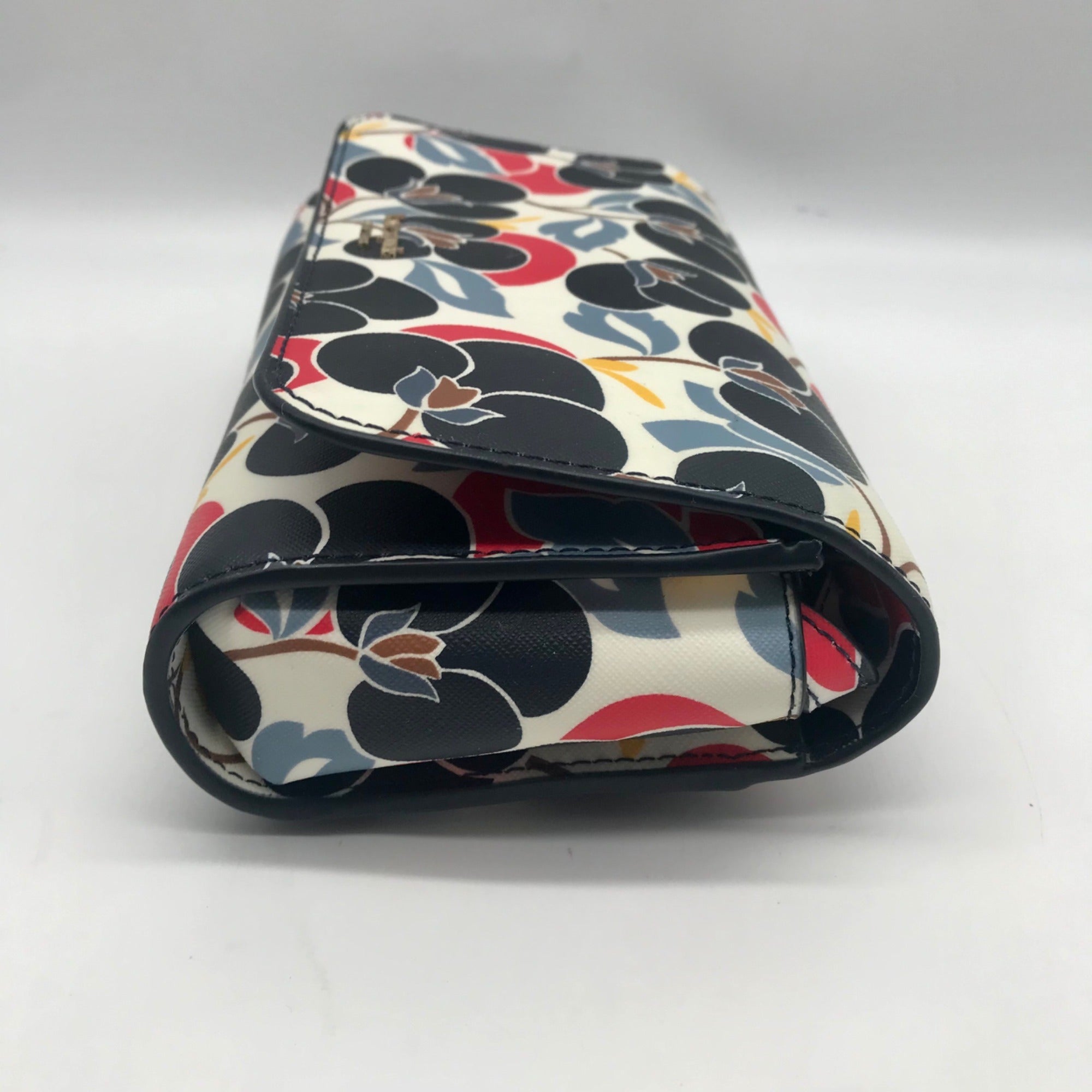 Kate Spade Multi-colored Floral Saffiano Leather Cameron Small Flap Crossbody Bag
