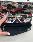 Kate Spade Multi-colored Floral Saffiano Leather Cameron Small Flap Crossbody Bag