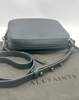 AllSaints Captain Lea Alfar Blue Square Crossbody