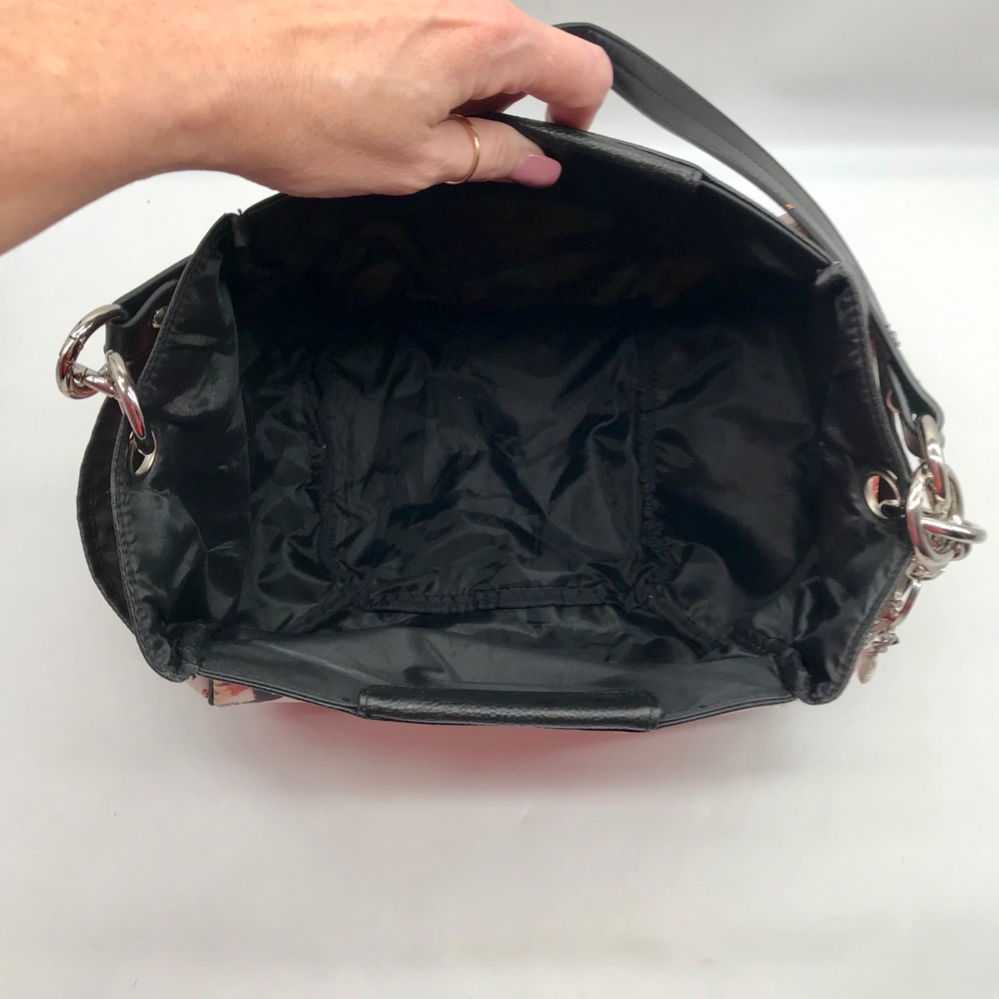 Miche Red Faux Leather Hope Prima Shoulder Bag