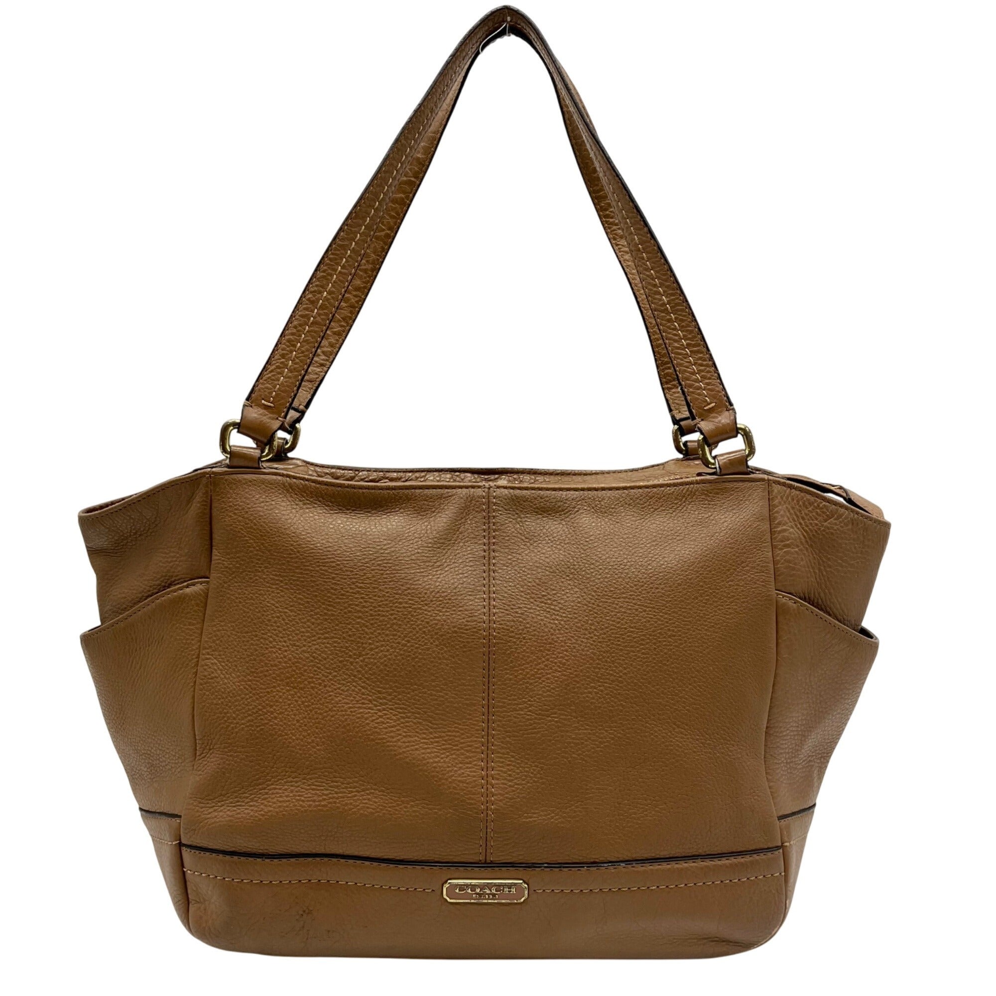 Coach Brown Leather Shoulder Bag F23284