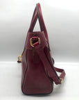 Dooney & Bourke Burgundy Leather Amelie Crossbody Tote