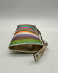 Coach Julia Legacy Stripe Wristlet