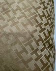 Tommy Hilfiger Tan Monogram Tote Bag