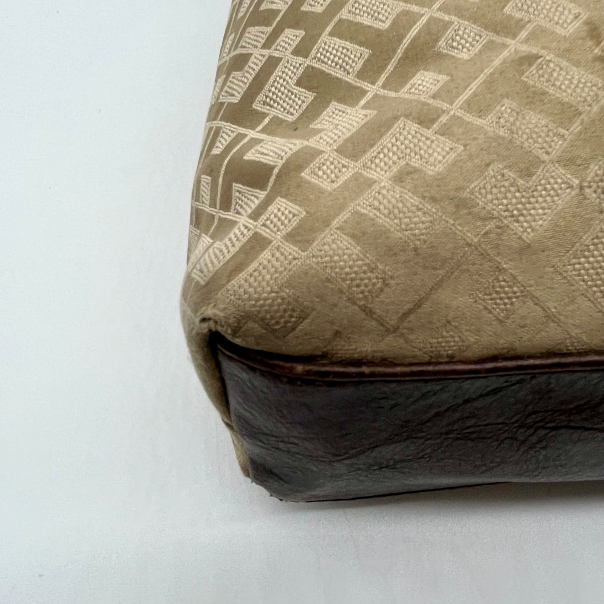 Tommy Hilfiger Tan Monogram Tote Bag