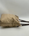 Tommy Hilfiger Tan Monogram Tote Bag